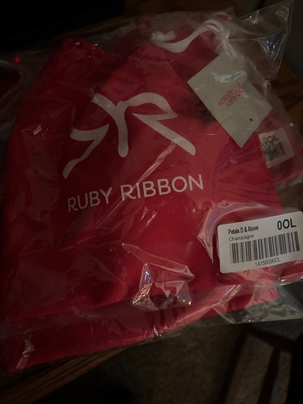 Ruby Ribbon Bra Pads New